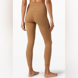 Lululemon Align Pant II 25" Saddle Brown, Sz 10